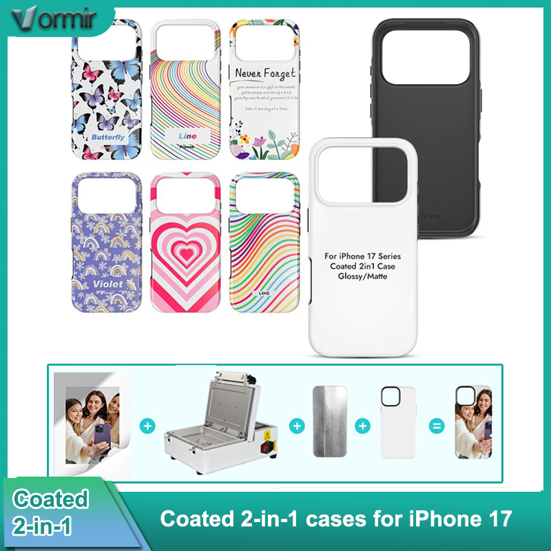 Phone Case Blank Print - VORMIR 5pcs Coated 2 in 1