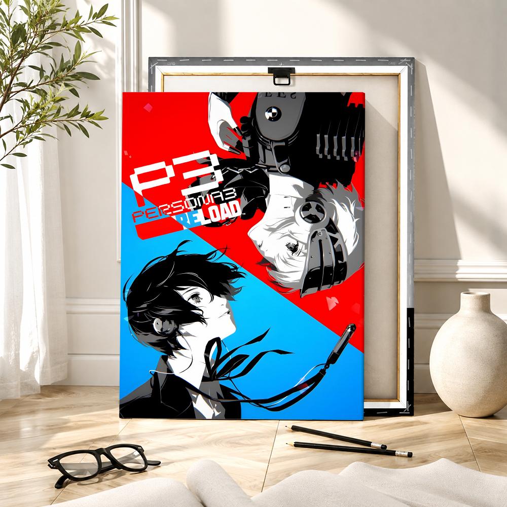 Video Game P-Persona 3 Paintin - đánh giá và giá Canvas Wrap Ready