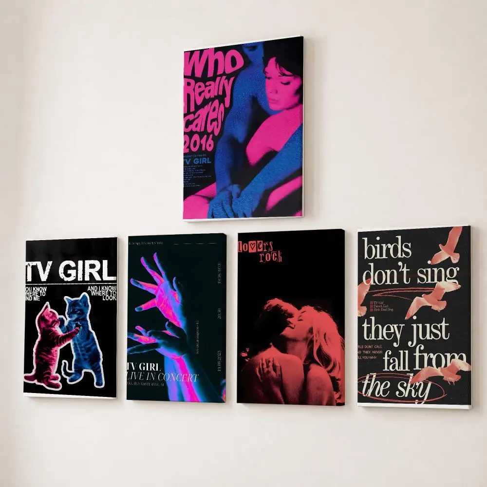 Music Band TV G-Girl Painting  - đánh giá và giá Canvas Wrap Ready