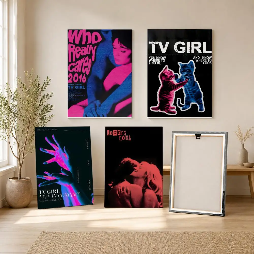 Music Band TV G-Girl Painting  - đánh giá và giá Canvas Wrap Ready