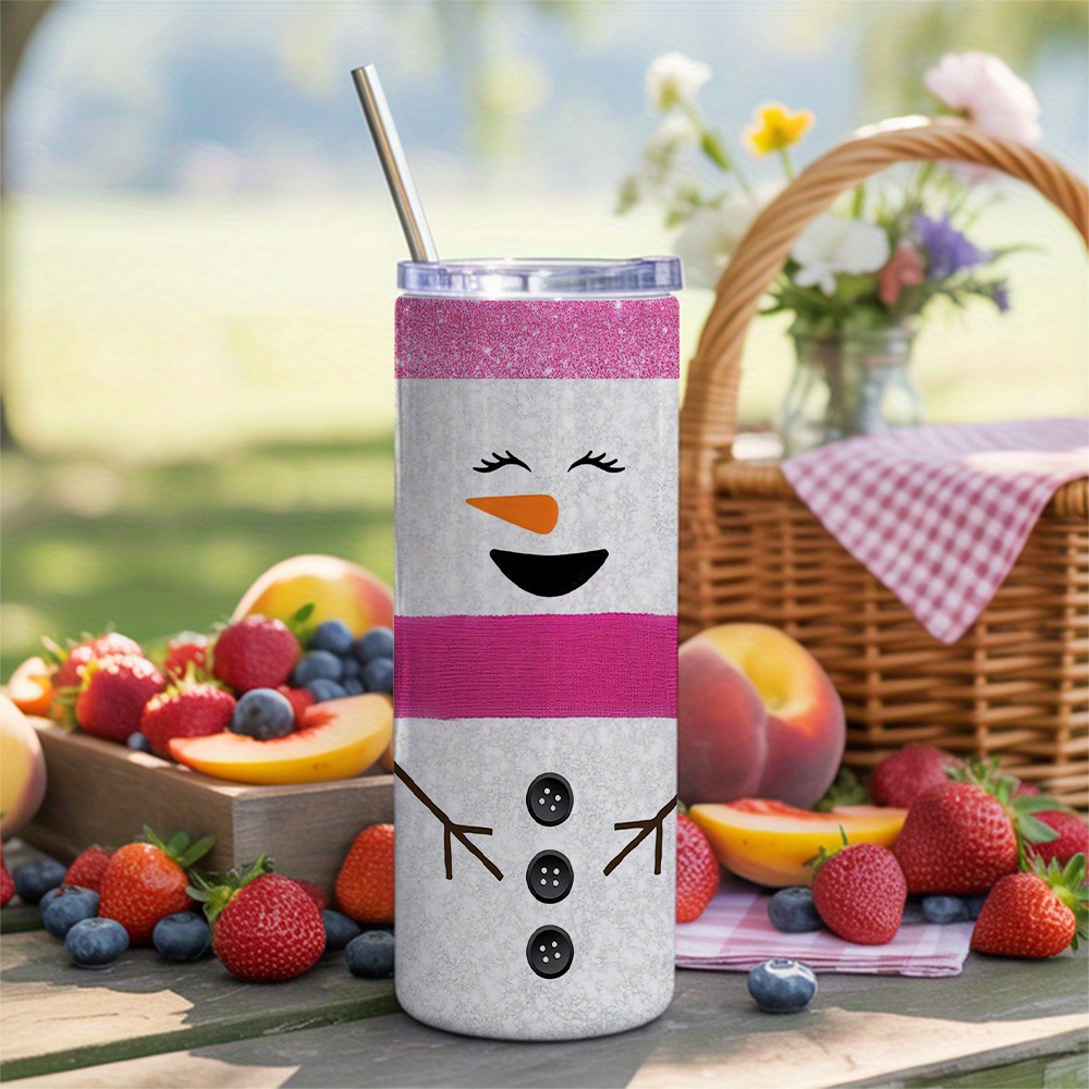 1pc Large 20oz Thermal Cup wit - đánh giá và giá Tumbler 20Oz White