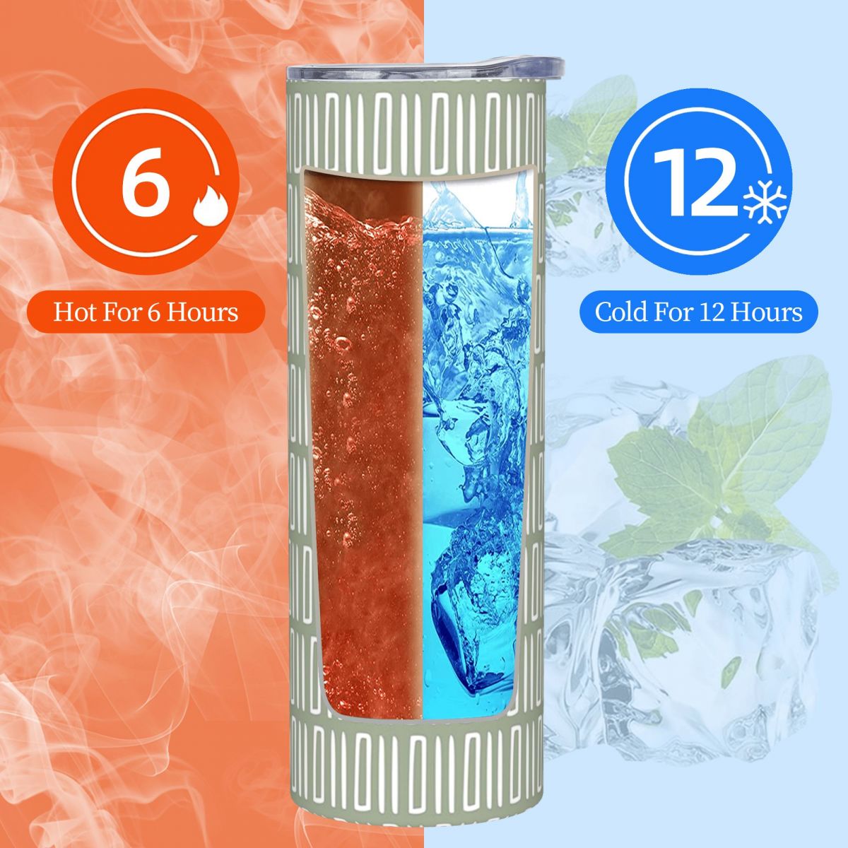 Tribal Boho Abstract Pattern,  - đánh giá và giá Tumbler 20Oz White
