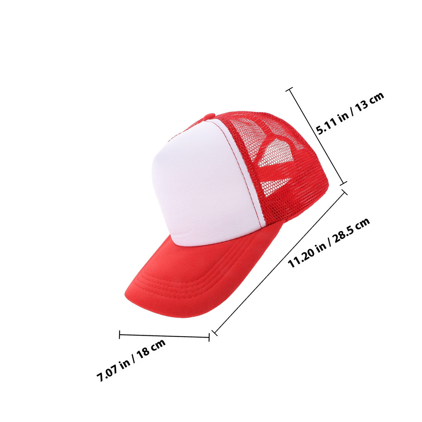 10Pcs Blank Baseball Caps Mesh - đánh giá và giá Hat Sublimation Blank