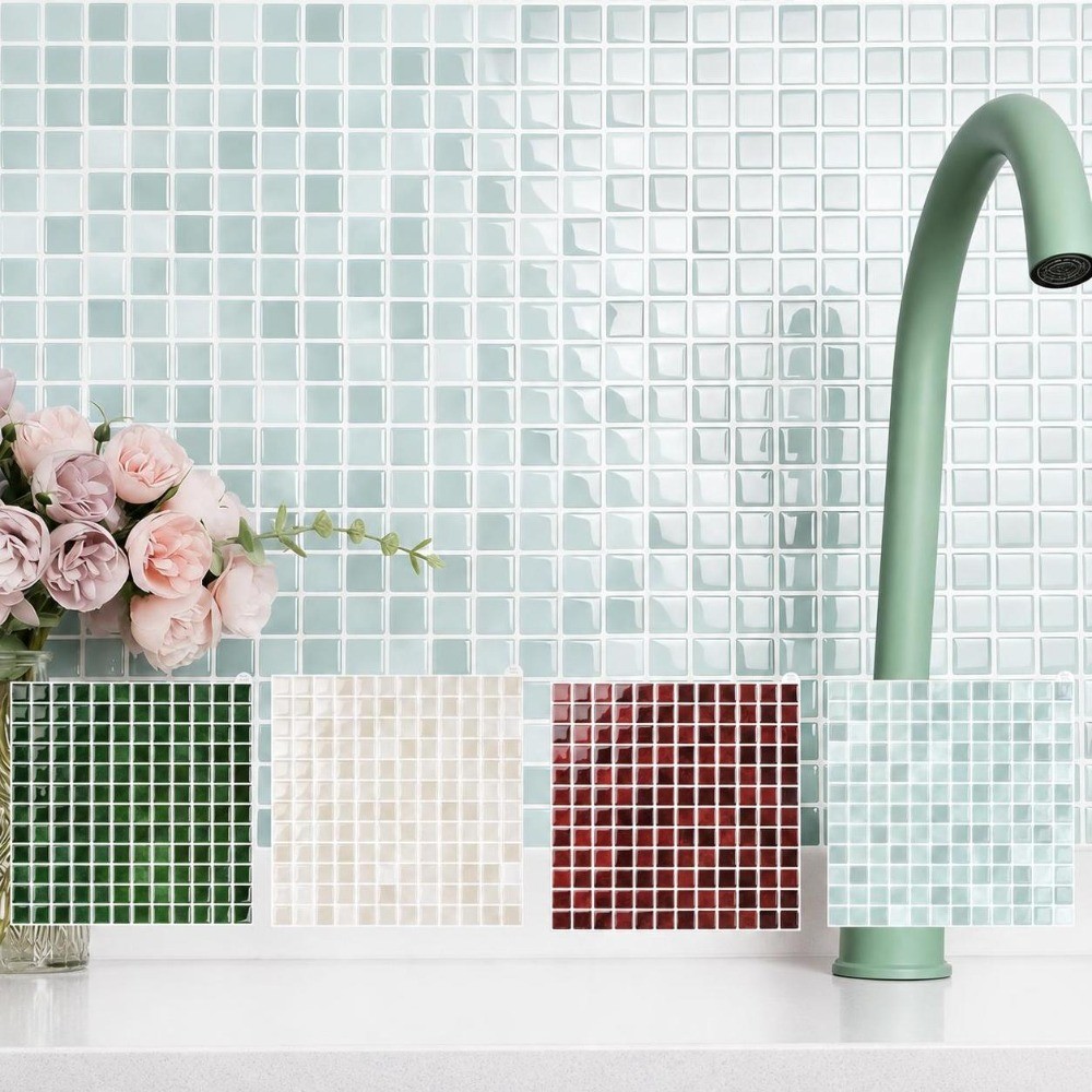 Self-Adhesive Wall Tile Sticke - đánh giá và giá Ceramic Tile Blank