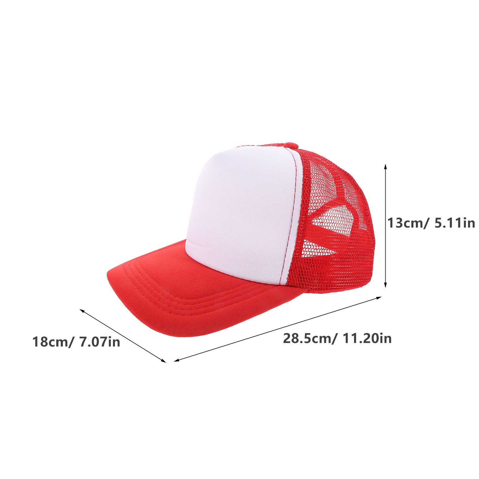 10Pcs Blank Mesh Baseball Hat  - đánh giá và giá Hat Sublimation Blank