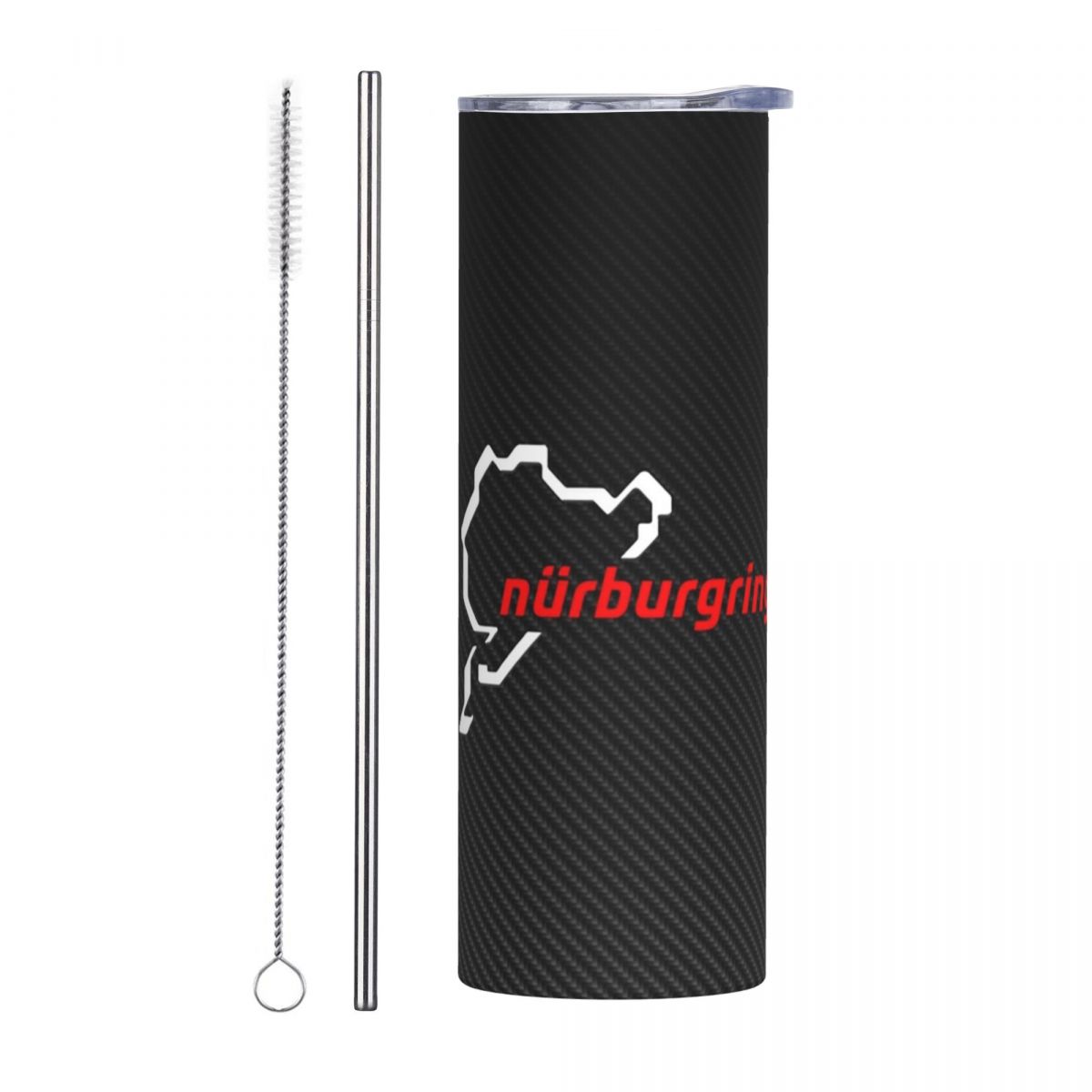 Nurburgring Carbon Fiber White - đánh giá và giá Tumbler 20Oz White