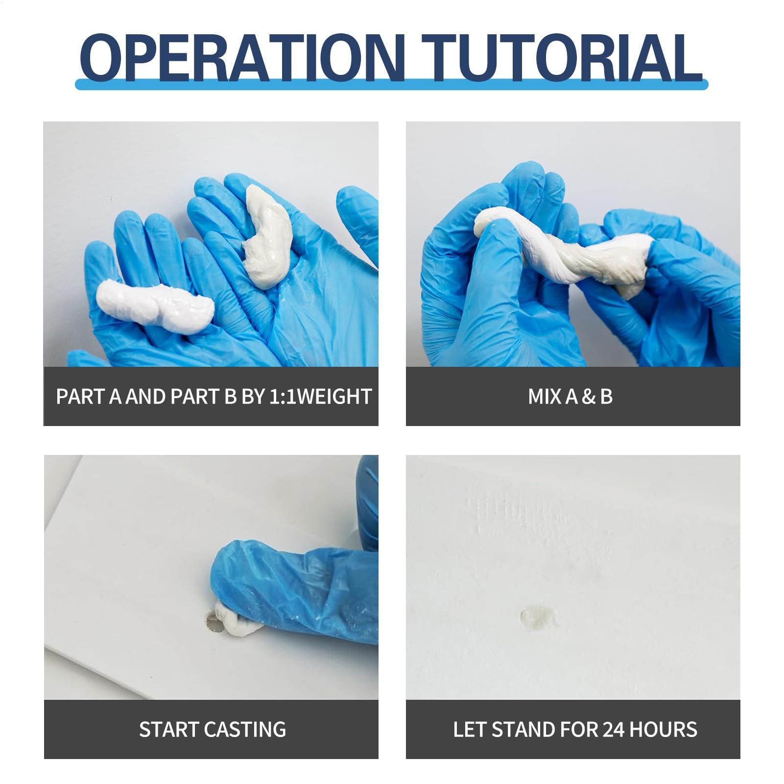 Quick Repair Epoxy Putty Two P - đánh giá và giá Ceramic Tile Blank