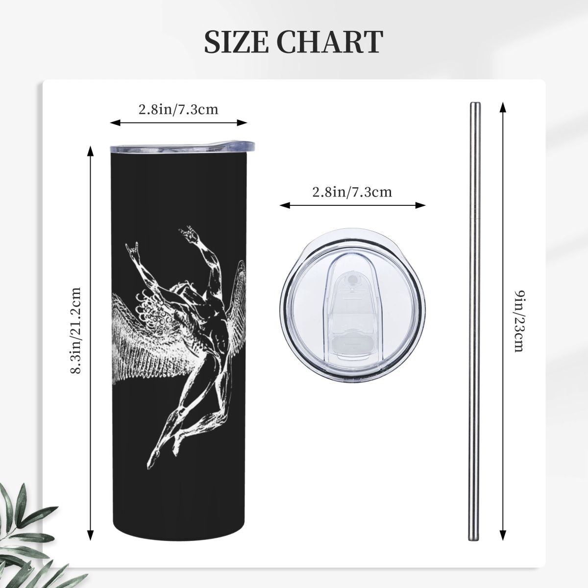 Icarus Throws The Horns - Whit - đánh giá và giá Tumbler 20Oz White