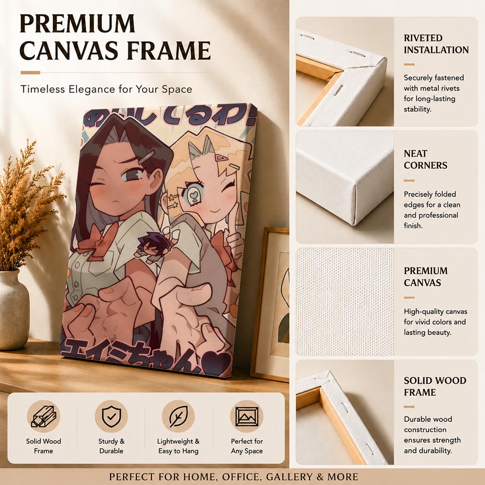 Anime I Love A-Amy Painting Ca - đánh giá và giá Canvas Wrap Ready